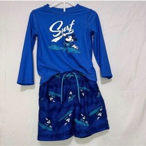 BabyGap Disney Graphic Rash Guard 2 piece